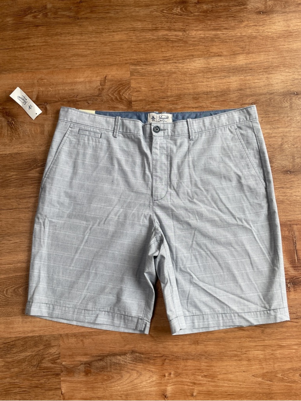 Penguin Munsingwear Mens Casual Shorts NEW Sz 38 Coastal Slim Fit 9 Inch Inseam